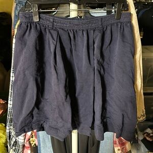 Burberry Brit skirt 10 navy blue